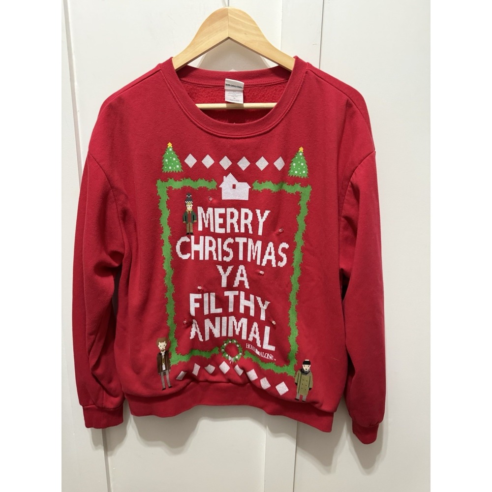 Home Alone- Light Up Christmas Sweater XL Does Not Work